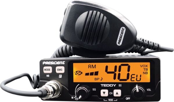 CB RADIO PRESIDENT  TEDDY II ASC AM/FM